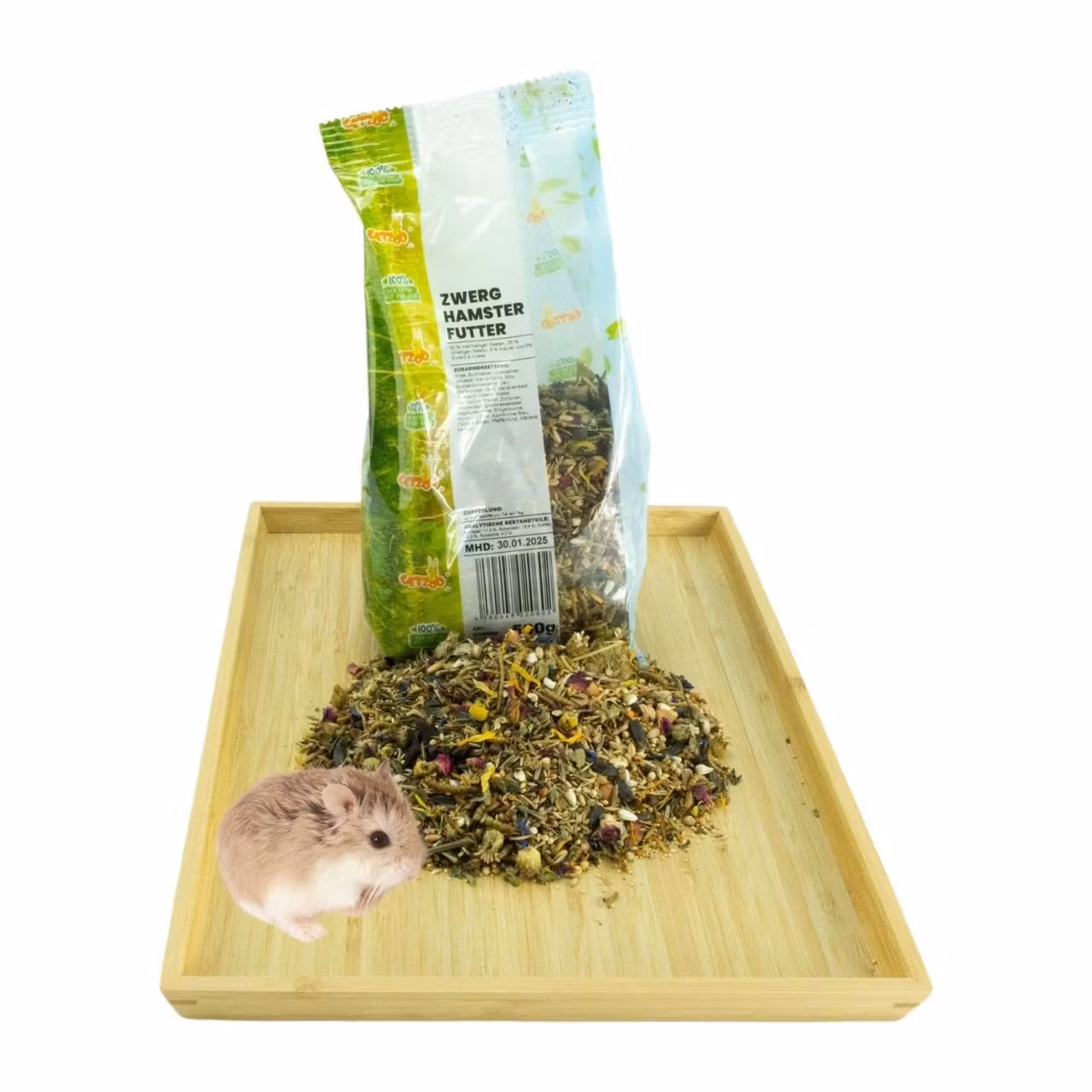 Getzoo Hamsterfôr – Dverghamster 500 g