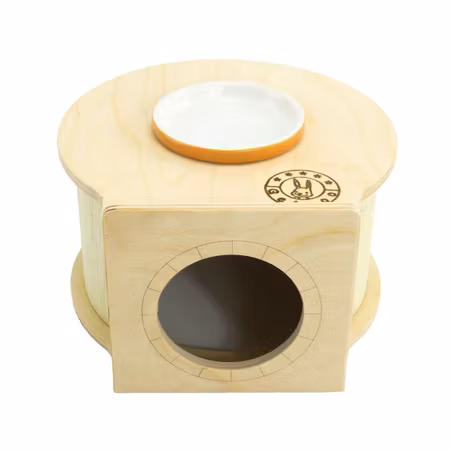 Getzoo hus med matskål (Ø 16 cm)