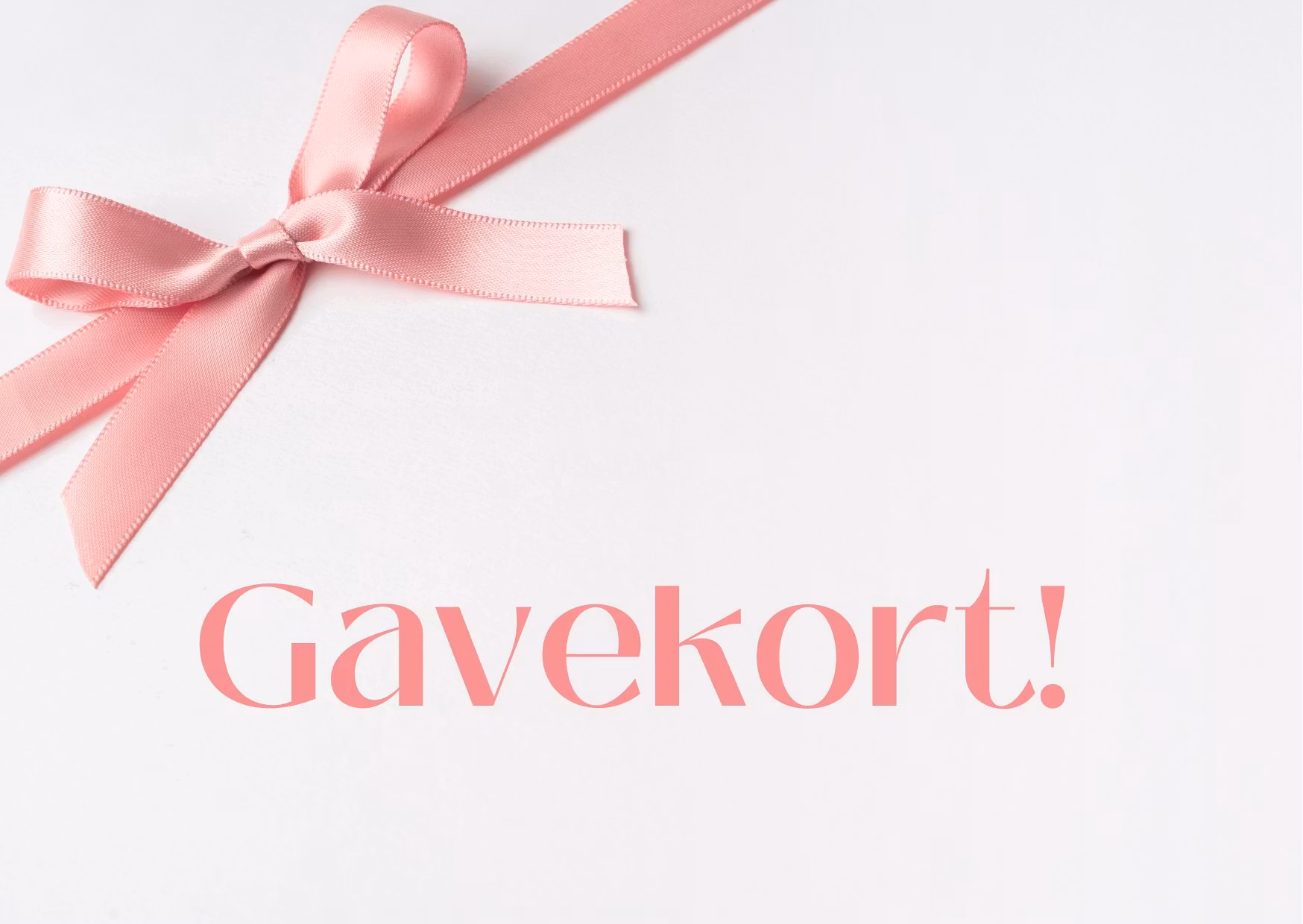 Gavekort