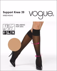 Vogue Support 20 den knä 33400