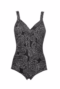 Scampi baddräkt Bravo 831 black rose