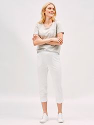 Nanso leggings 7/8 längd vita 25128 / 1000