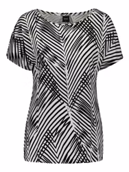 Nanso topp Sembra 25586 / 1388 vit/svart