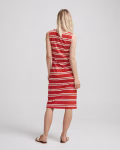 Holebrook Nathalie Tank Dress 912608 Scarlett / offwhite