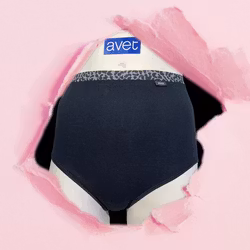 Avet trosa maxi bomull/lycra 31345 vit, svart eller sand