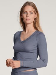 Calida Silky Wool Joy långärmad topp i ull o silke 15356 / 316