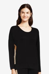 Femilet långärmad top Livia FN6830 Black camaieu