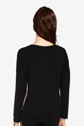 Femilet långärmad top Livia FN6830 Black camaieu