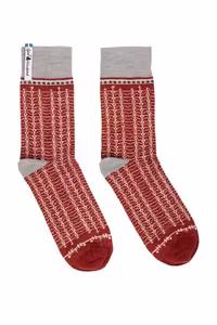 Öjbro merinosocka Ekshärad röd