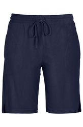 Damella Shorts i bambufrotté 84420 navy