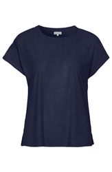 Damella Top i bambufrotté 84418 navy