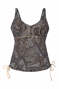 Anita badlinne Malaika top 8472 svart/guld