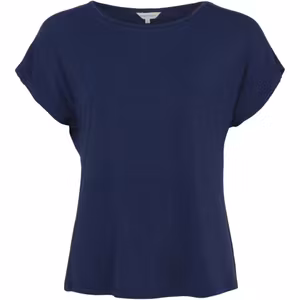 Lady Avenue shirt bamboo 51-50503 Indigo 355