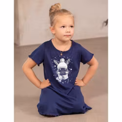 Trofé nattlinne BARN 62267 Bunny Mini 7900 marinblå