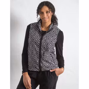 Trofé fleece väst 72201 1200 svart