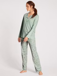 Calida pyjamas Endless Dreams 42451 621 light aqua
