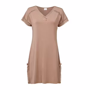Pearl nattlinne kort ärm Nova N2421 Warm taupe
