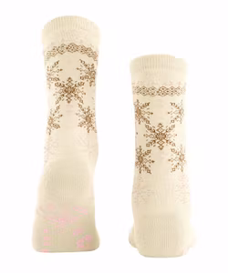 Falke halksocka i bomull & ull 46480 creme 2050