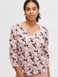 Nanso pyjamas Sanelma 27649 6611 rosa blommig