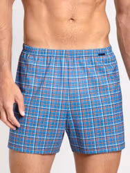 Calida boxer herrkalsong Prints 24389 azurit blue