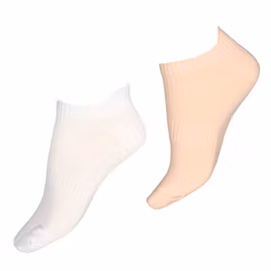 Vogue sportsneaker 2-pack 96414  rose blush /vit 6840