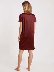 Calida nattlinne kort glamorous nights 34197 177 dark cherry