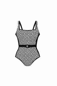 Anita baddräkt Dalida 7225 Pure Graphics slimming effect  i svart/vit
