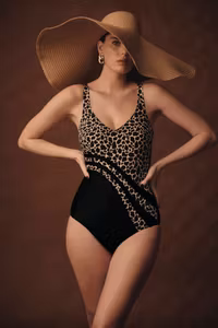 Anita baddräkt Luella 7300 Trendy Giraffe 765  med shaping