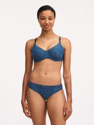Femilet bikinibh ofylld Tidra FS5410 0K5 Blue palms