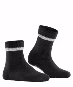 Falke halksocka  i bomull & ull 47540 svart 3009