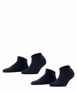 Falke Happy sneakers 2-pack 46418 6375 dark navy