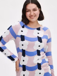Nanso big shirt Unikukka 28001 6640 rosa