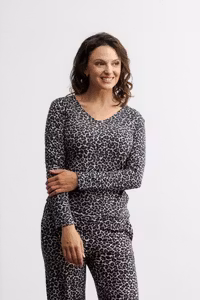 Abelle Camilla long sleeved top 23-08-032 leo