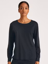 Calida långärmad topp 100% Nature 15852 998 phantom