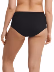 Chantelle trosa C21s80 graphic support high waisted ful brief 011 svart