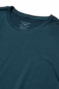 Panos Emporio Wool/Tencel Short Sleve Top  PEMU-423 380 green