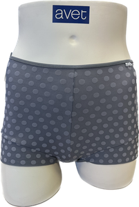 Avet boxer 38010 dots 3065 grå
