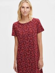Nanso big shirt Punarukka 28128 6636 röd