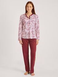 Calida pyjamas Midnight Flowers 43356 116 mars red