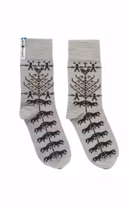 Öjbro Merinosockan Yggdrasil grå