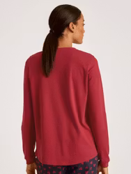 Calida top lång med knäppning Favourites 15728 rio red 167