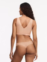Chantelle Soft Stretch V-neck bralette C11DQ1 OX7 Leo