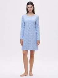 Nanso big shirt Helokki långärm 28278 2679 ljusblå