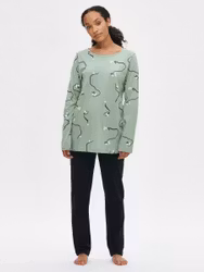Nanso pyjamas Kukinto 28282 0363 grön