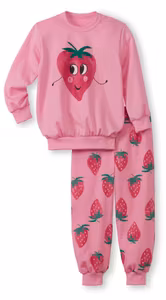 Calida barn pyjamas Toddlers strawberry  56272 274 begonia pink