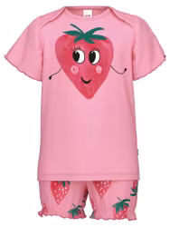 Calida barn pyjamas Toddlers strawberry  56072 274 begonia pink