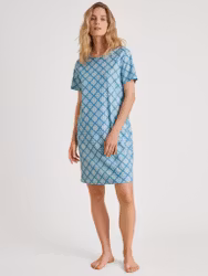 Calida nattlinne Daylight dreams 32058 niagara blue