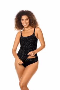 Amoena badlinne Santa Maria 71679 svart/vit