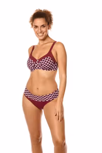 Amoena bikinibh Apulia 71691 burgundy/multi