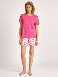 Calida pyjamas kort spring nights 40196 263 pink flash